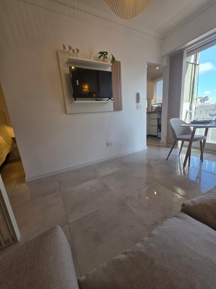 Departamento Arena Reciclado con Balcon