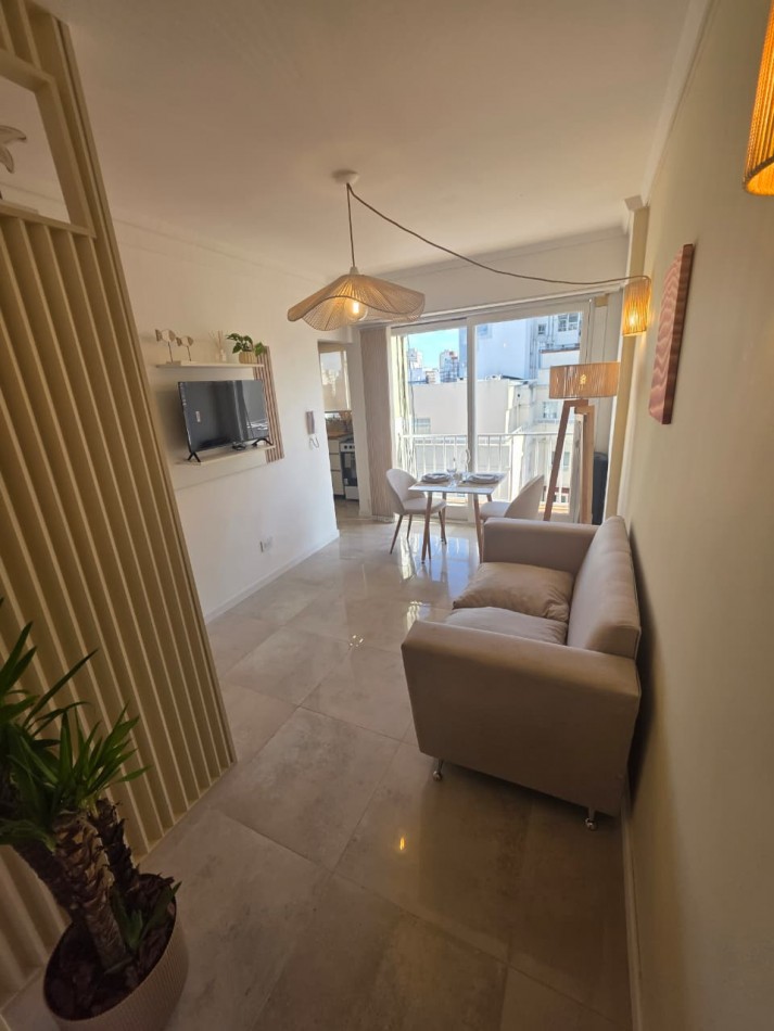 Departamento Arena Reciclado con Balcon