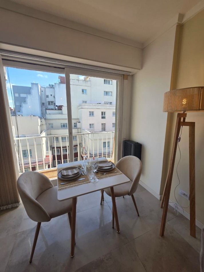 Departamento Arena Reciclado con Balcon