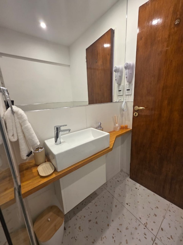 Departamento Arena Reciclado con Balcon